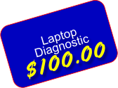 Laptop  Diagnostic $100.00